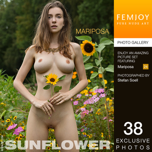 FEMJOY Sunflower feat Mariposa release July 8, 2017  [IMAGESET 4000pix Siterip NUDEART] Siterip RIP
