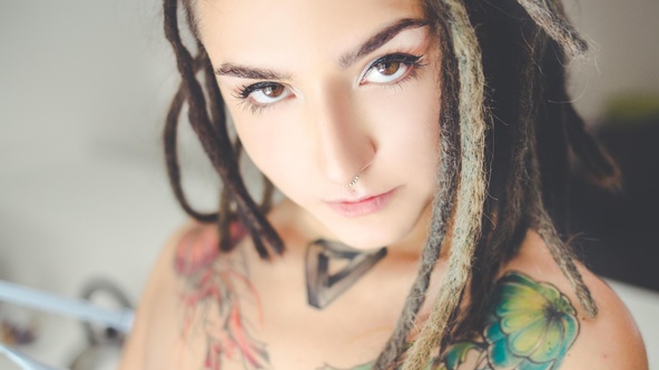 Suicide Girls Set of the day with evalareina  Siterip