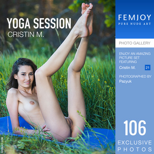 FEMJOY Yoga Session feat Cristin M. release July 16, 2018  [IMAGESET 4000pix Siterip NUDEART] Siterip RIP