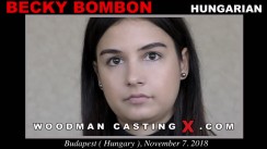 WoodmancastingX.com Becky Bombon Release: 23:48  WEB-DL Mutimirror h.264 DVX