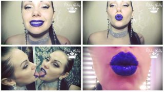 MANYVIDS RussianBeauty in Glamorous blue glittery lips  Video Clip WEB-DL 1080 mp4