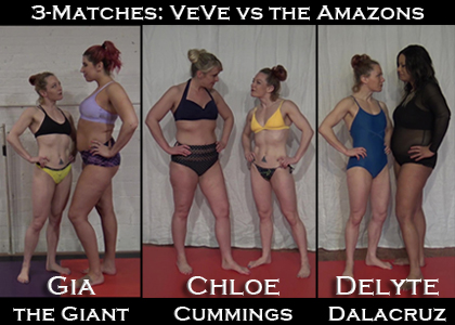 Clips4Sale 3 Matches: VeVe vs Gia the Giant AND vs Chloe Cummings AND vs Delyte Dalacruz #FEMALEWRESTLING  Doom Maidens Wrestling  WEB-DL Video Clips4Sale wmv+mp4 h.265 Siterip RIP