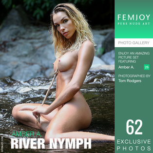 FEMJOY River Nymph feat Amber A. release April 29, 2019  [IMAGESET 4000pix Siterip NUDEART] Siterip RIP