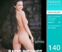 FEMJOY Basic Instinct feat Sapphira release April 16, 2019  [IMAGESET 4000pix Siterip NUDEART]