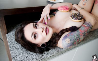 Suicidegirls Donuts for breakfast  Siterip  Imageset 5200px  Multimirror