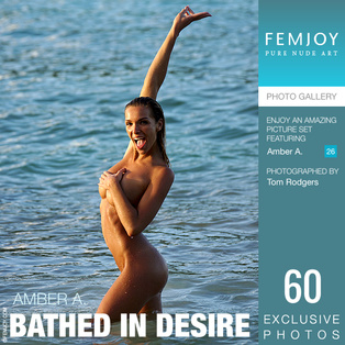 FEMJOY Bathed In Desire feat Amber A. release August 16, 2019  [IMAGESET 4000pix Siterip NUDEART] Siterip RIP