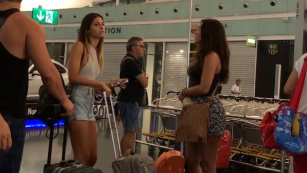 Asiansexdiary Braless Girl in Jean Shorts @ Airport Got Me All  ?  Siterip Video Asian XXX Siterip RIP