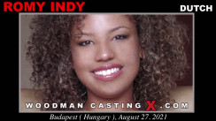 WoodmancastingX.com Romy Indy Release: 30:00  WEB-DL Mutimirror h.264 DVX