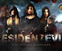 VrCosplayX Resident Evil Village: Dimitrescu Daughters A XXX Parody VR Porn Video  WEB-DL VR  2060p Binaural