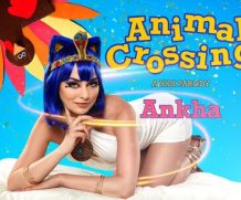 VrCosplayX Animal Crossing: Ankha A XXX Parody VR Porn Video  WEB-DL VR  2060p Binaural