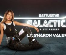 VrCosplayX Battlestar Galactica: Lt. Sharon Valerii A XXX Parody VR Porn Video  WEB-DL VR  2060p Binaural