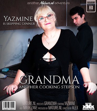 MATURE.NL Cooking toyboy gets seduced by curvy big butt grandma Yazmine  [SITERIP VIDEO 2020 hd wmv 1920x1200] Siterip RIP