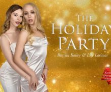 Badoink VR The Holiday Party VR Porn Video  WEB-DL VR  2060p Binaural