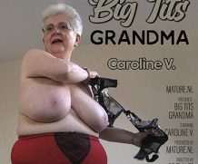 MATURE.NL Compilation of horny grandma Caroline V. playing with her big tits  [SITERIP VIDEO 2020 hd wmv 1920×1200]
