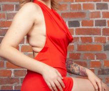 Cosmid Lorin Trinx Red Dress Photo Set  WEB-RIP 4800px SET