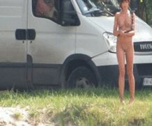 Naked-World Ola walking alone naked on a public beach (voyeur version) part 2 Naked-World  Clips4sale  Siterip Amateur XXX