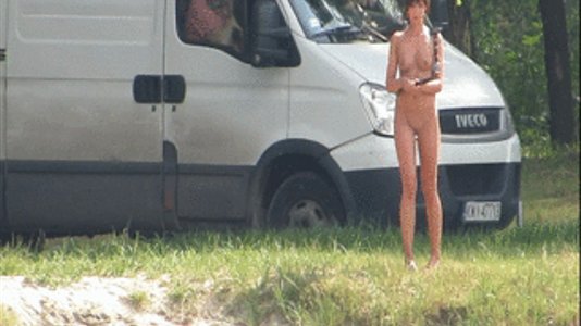 Naked-World Ola walking alone naked on a public beach (voyeur version) part 2 Naked-World  Clips4sale  Siterip Amateur XXX Siterip RIP