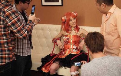 JAPAN HDV Cosplay Artist Satomi Has A Blowbang With Her Fans  WEB-DL 1080p Multimirror wmv